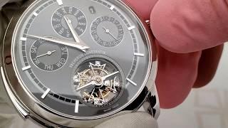 Vacheron Constantin Traditional Tourbillon Minute Repeater Grand Complication [upl. by Aisatnaf471]