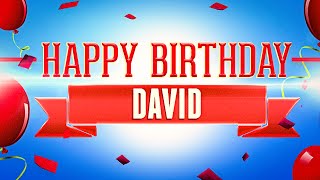 Happy Birthday David [upl. by Revell]