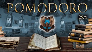 RAVENCLAW 📚 POMODORO Study Session 255  Harry Potter Ambience 📚 Focus Relax amp Study in Hogwarts [upl. by Nodarb79]