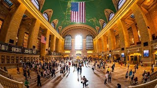 Walking Tour of Grand Central Terminal — New York City 【4K】🇺🇸 [upl. by Hughie]