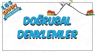 Doğrusal Denklemler  LGS Kampı [upl. by Gwennie]