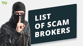 Forex trading scams  List of scam brokers [upl. by Arianie]