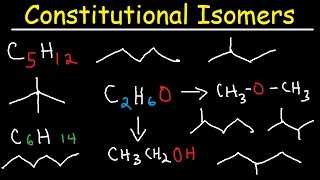 Drawing Constitutional Isomers of Alkanes  Organic Chemistry [upl. by Ladnik811]