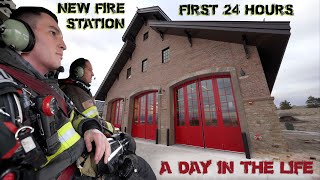 First 24 Hours in a New Fire Station  A Day in the Life [upl. by Elery]