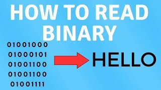 How to Convert Binary to Text  EASIEST TUTORIAL [upl. by Nad]