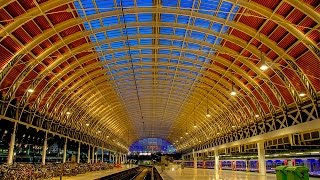 A Walk Around Londons Paddington Railway Station [upl. by Akenn]