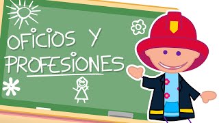 OFICIOS Y PROFESIONES PARA NIÑOS ¡Aprende mientras juegas con 6 ejemplos divertidos ISA TE EXPLICA [upl. by Danika]