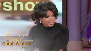 Oprahs Most Embarrassing Moment  The Oprah Winfrey Show  Oprah Winfrey Network [upl. by Woll]