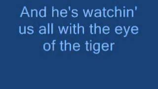 Eye Of The Tiger Lyrics [upl. by Monda]