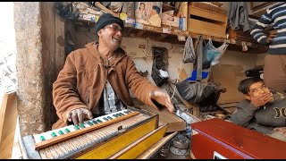 Harmonium Jam Session In The Streets of Pakistan [upl. by Ayatnahs]