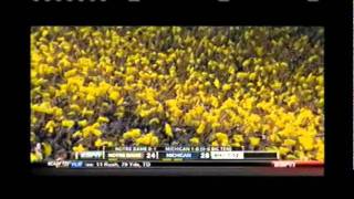 Michigan vs Notre Dame quotThe Last 141quot [upl. by Erreipnaej821]