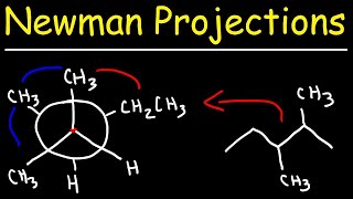 Newman Projections [upl. by Isdnyl]