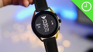 Emporio Armani Smartwatch 3 review Highend Wear OS [upl. by Rozanne]