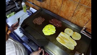 New York City Street Food  ULTIMATE Bronx Bodega food  Chopped cheese MONSTER Sandwiches [upl. by Nnorahs]