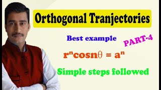 VTU Engineering Mths 1 orthogonal trajectory rn cosnθan good examplePART4 [upl. by Mendy700]