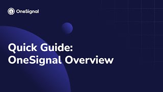 OneSignal Overview Demo [upl. by Nore]