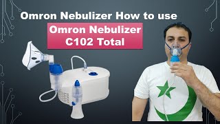 Omron Nebulizer How to use Omron Nebulizer C102 Total [upl. by Stead]