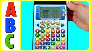 VTech Text amp Go Learning Phone Learn ABC With FUN ABC TOY Video Toy Review amp Kids Playtime FUN [upl. by Alenson]