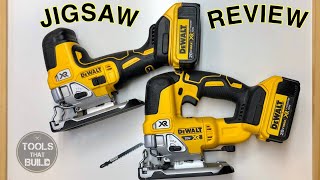 Dewalt Cordless DHandle and Barrel Grip Jigsaws 20v Review [upl. by Retxed]