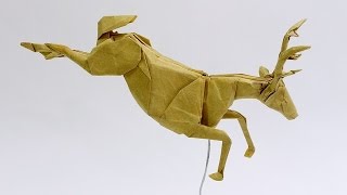 How to make an Origami Deer [upl. by Ecidnak]