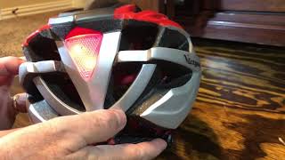 Victgoal Bike Helmet Battery Replacement and Optional Second Light Modification [upl. by Washburn]