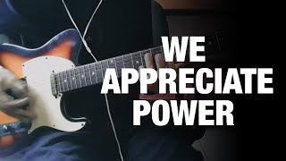 Grimes HANA  We Appreciate Power Guitar Cover [upl. by Neliak350]