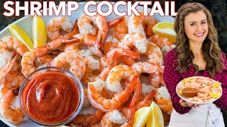 Homemade Shrimp Cocktail Recipe [upl. by Nytnerb325]