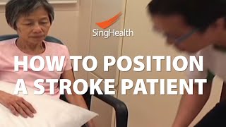 How To Position A Stroke Patient [upl. by Napas]