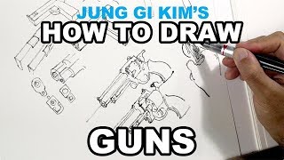 Kim Jung Gi  How to Draw Guns [upl. by Mikel]