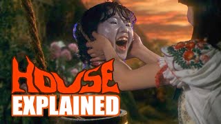 Hausu House  EXPLAINED  PLOT BREAKDOWN [upl. by Nolava]