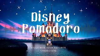 Study With Disney Characters Disney Pomodoro [upl. by Airetnahs]