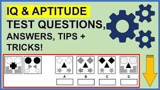 IQ and APTITUDE TEST QUESTIONS ANSWERS TIPS amp TRICKS [upl. by Idalla]