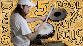 5 Cool Punk Drum Fills [upl. by Ocirderf]