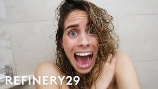 5 Days Of Cold Showers  Try Living With Lucie  Refinery29 [upl. by Neeli]