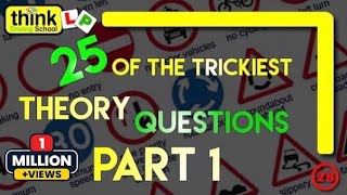 Theory Test Practice Questions and Answers [upl. by Lapides]