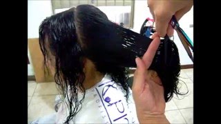 CORTE DE CABELO MÉDIO FÁCIL para iniciantes por Daniela Soares [upl. by Nebra379]