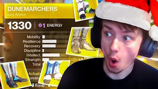 I Got GOD ROLL EXOTIC ARMOR For Christmas [upl. by Studner]