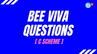 Basic Electrical Engineering BEE Viva Questions amp Answer Score Full Marks  Mumbai University [upl. by Oram]