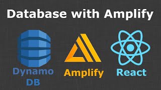 Working with Data in DynamoDB from React with AWS Amplify  Full tutorial [upl. by Walker]