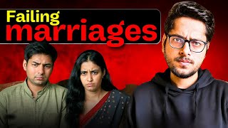 Why Marriages are Failing in India [upl. by Einwahs]