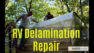 RV Delamination Repair [upl. by Woodrow]