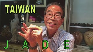 Taiwans Jade Secrets📿  HOW TO IDENTIFY REAL JADE  private tour of Jade wholesalers HUGE workshop [upl. by Naillig]