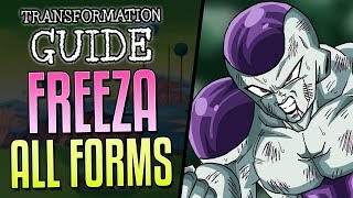 ALL FRIEZA Forms Explained [upl. by Nelyag]