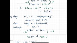 Rechnen mit Maßstab [upl. by Cila]