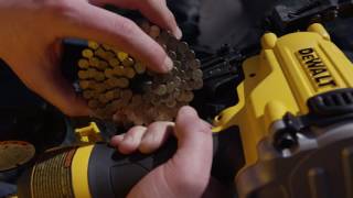 DEWALT DW45RN Pneumatic Roofing Nailer [upl. by Buote869]