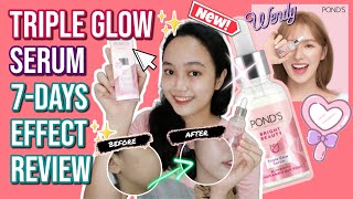 PONDS Triple Glow Serum 1Week Results  How to Apply Serum Wendy Skin Care Philippines 2022 [upl. by Naux876]