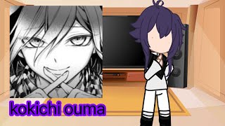 anime characters react to kokichi ouma 25 [upl. by Nelli]