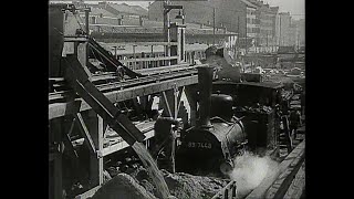 SBahn Berlin Bauarbeiten der NordSüd Verbindung 1934 [upl. by Labotsirc]