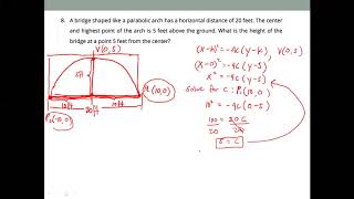 Real Life Problem Involving Parabola [upl. by Arnaldo330]