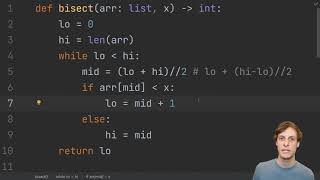 Binary Search  A Different Perspective  Python Algorithms [upl. by Nyleda]